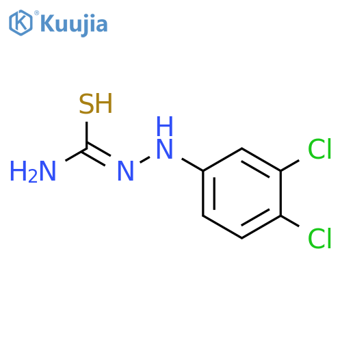 4-(3,4-Dichlorophenyl)-3-Thiosemicarbazide structure