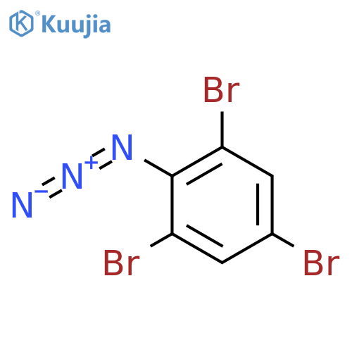 Benzene,2-azido-1,3,5-tribromo- structure
