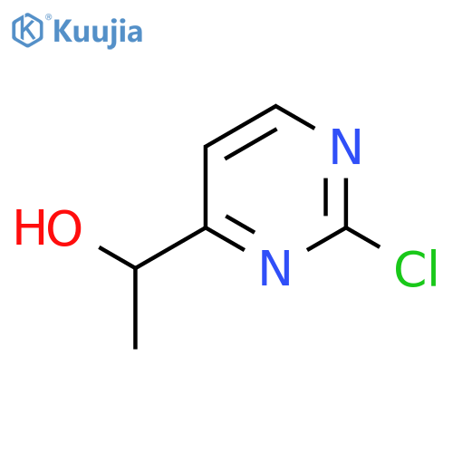 1-(2-Chloropyrimidin-4-yl)ethanol structure