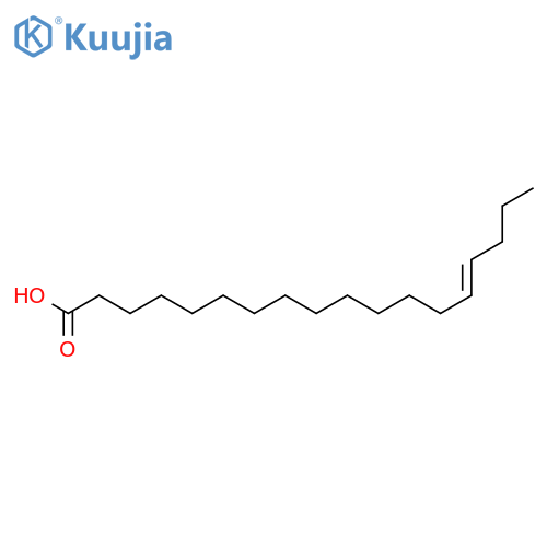 (14E)-octadec-14-enoic acid structure