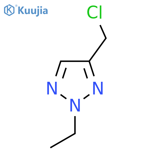 4-(Chloromethyl)-2-ethyl-2H-1,2,3-triazole structure