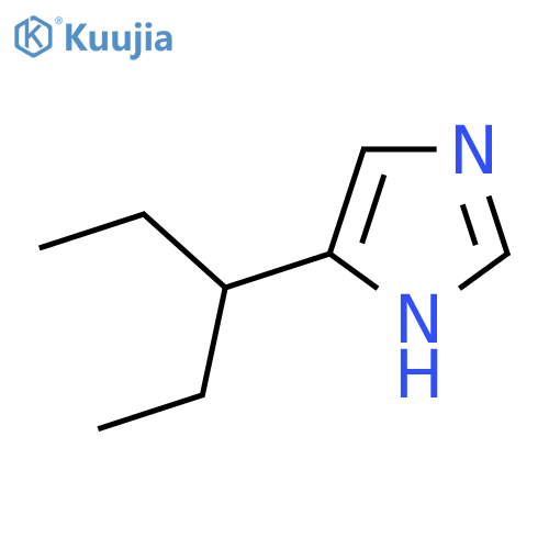4-(pentan-3-yl)-1H-imidazole structure