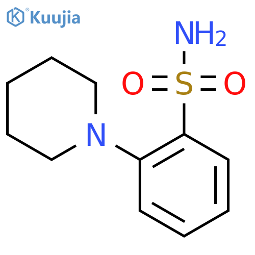 2-(piperidin-1-yl)benzene-1-sulfonamide structure