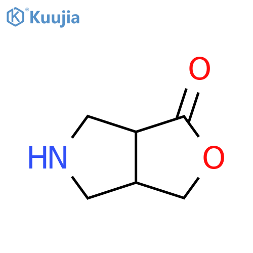 hexahydro-1H-furo3,4-cpyrrol-1-one structure