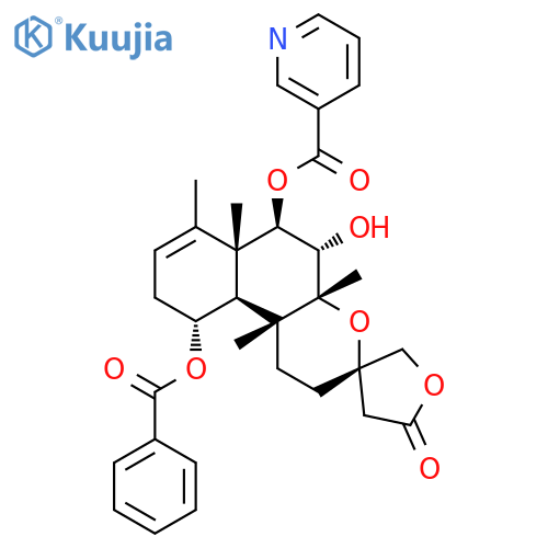 Scutebarbatine W structure