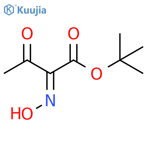 (2E)-2-(Hydroxyimino)-3-oxo-butanoic Acid 1,1-Dimethylethyl Ester structure