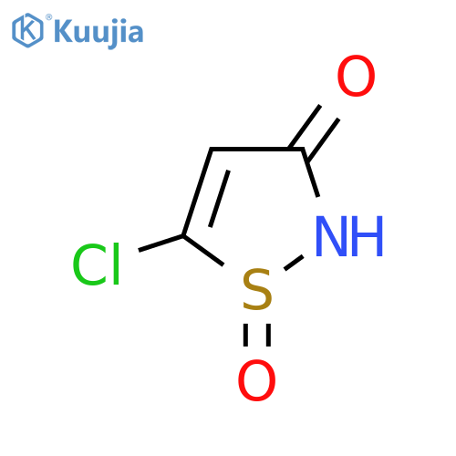(1R)-5-chloro-1-oxo-isothiazol-3-one structure