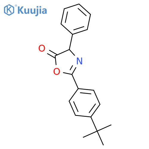 5(4H)-Oxazolone, 2-[4-(1,1-dimethylethyl)phenyl]-4-phenyl- structure
