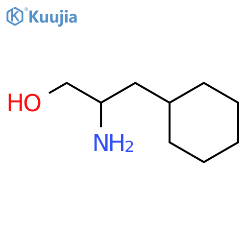 (2S)-2-amino-3-cyclohexylpropan-1-ol structure