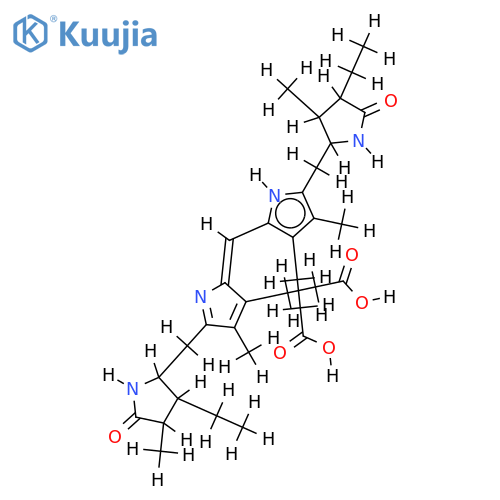 B,HCl-Stercobilin structure