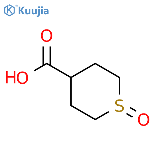 2H-Thiopyran-4-carboxylicacid, tetrahydro-, 1-oxide structure