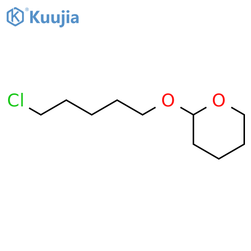 2H-Pyran,2-[(5-chloropentyl)oxy]tetrahydro- structure