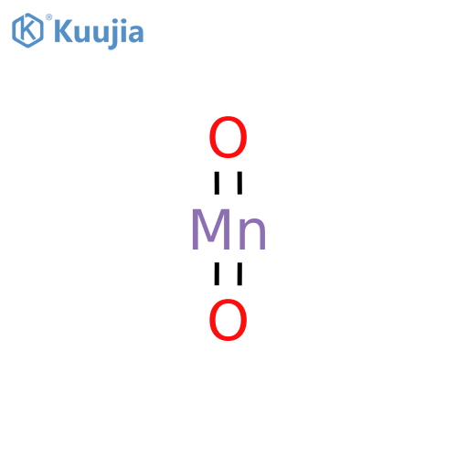 Manganese(IV) oxide structure
