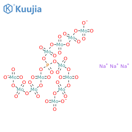 Sodium Phosphomolybdate n-Hydrate structure