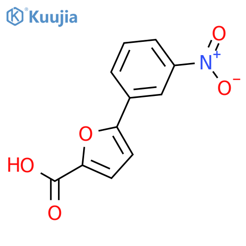 5-(3-nitrophenyl)furan-2-carboxylic acid structure