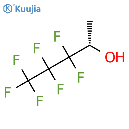 (2S)-3,3,4,4,5,5,5-heptafluoropentan-2-ol structure