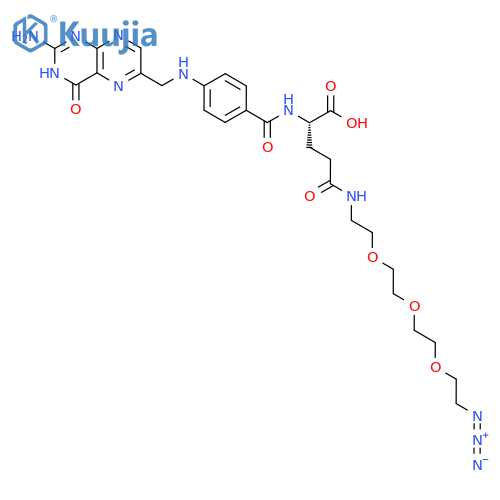 Folate-PEG3-azide structure