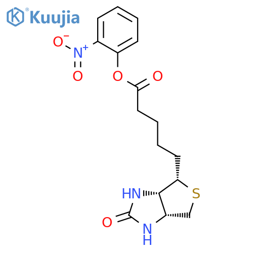 D-(+)Biotin 2-Nitrophenyl Ester structure