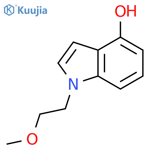 1-(2-methoxyethyl)-1H-Indol-4-ol structure