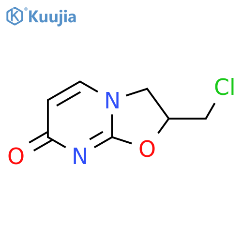 2-(Chloromethyl)-2H-oxazolo[3,2-a]pyrimidin-7(3H)-one structure