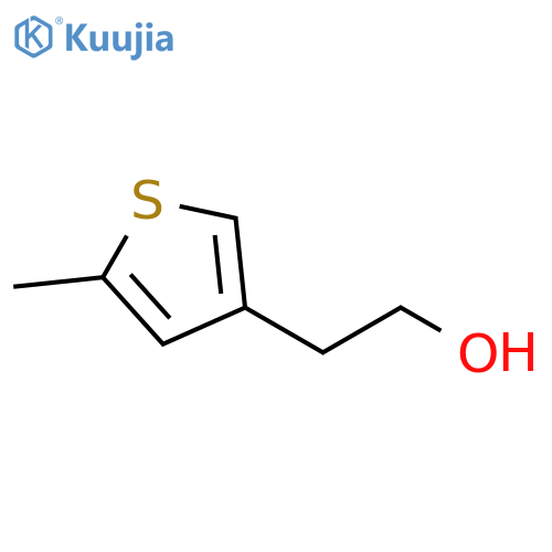 2-(5-methylthiophen-3-yl)ethan-1-ol structure
