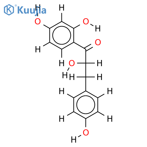 (alphaR)-alpha,2',4,4'-tetrahydroxydihydrochalcone structure