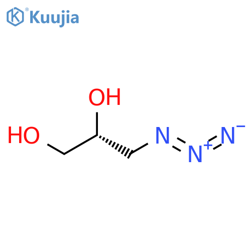 1,2-Propanediol,3-azido-, (2R)- structure