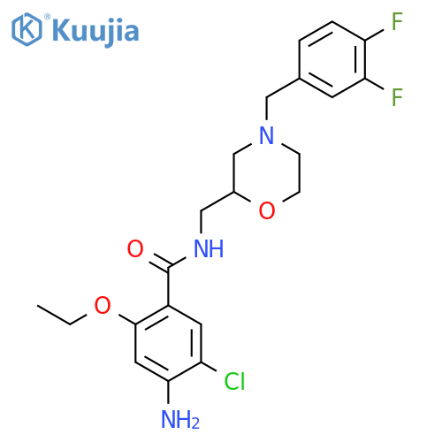 Mosapride Impurity 21 structure