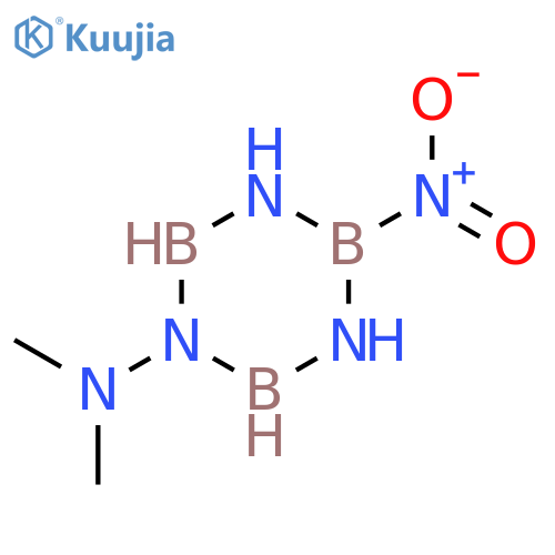 1-Borazinamine, N,N-dimethyl-4-nitro- structure