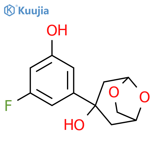 3-(3-Fluoro-5-Hydroxyphenyl)-6,8-Dioxabicyclo3.2.1octan-3-Ol structure