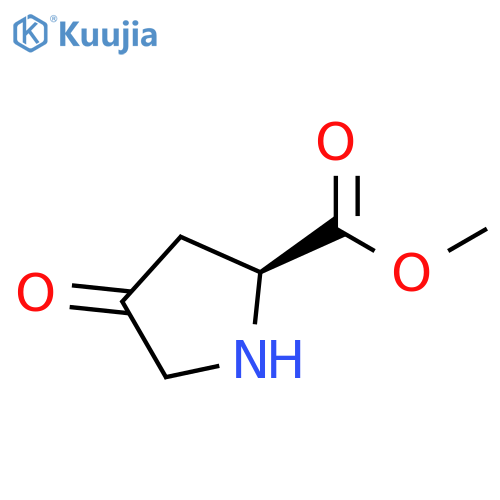L-Proline, 4-oxo-, methyl ester structure