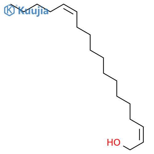 (2Z,13Z)-Octadecadien-1-ol structure