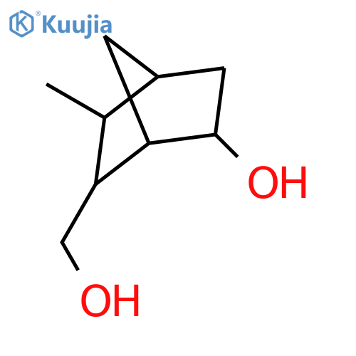 Bicyclo[2.2.1]heptane-2-methanol, 6-hydroxy-3-methyl- structure