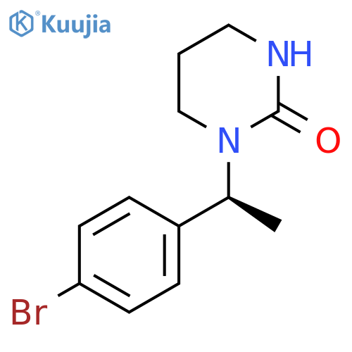(S)-1-(1-(4-Bromophenyl)ethyl)tetrahydropyrimidin-2(1H)-one structure