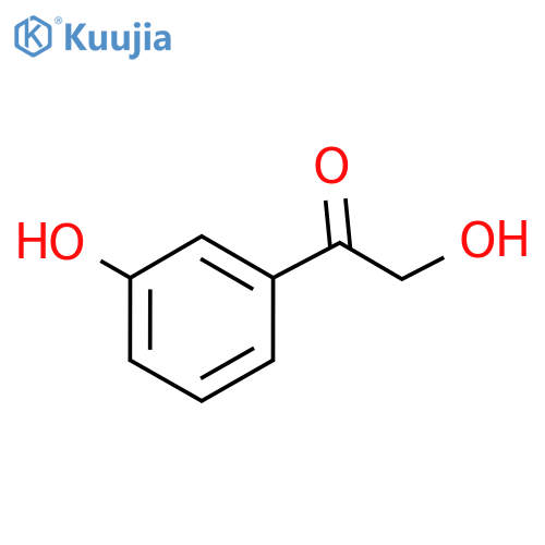 2-hydroxy-1-(3-hydroxyphenyl)ethan-1-one structure