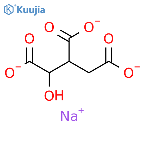 Dl-isocitric acid trisodium salt hydrate structure
