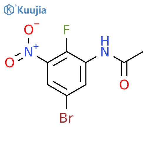 5'-Bromo-2'-fluoro-3'-nitroacetanilide structure