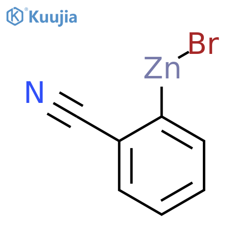 2-cyanophenylzinc bromide structure