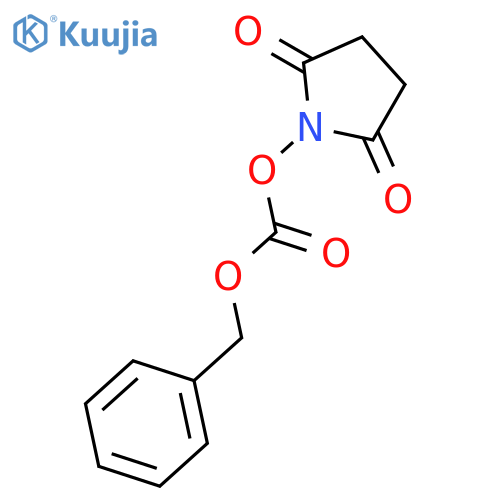 N-(N-Benzyloxycarbonyloxy)succinimide structure