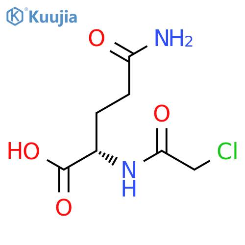 L-Glutamine, N2-(chloroacetyl)- structure