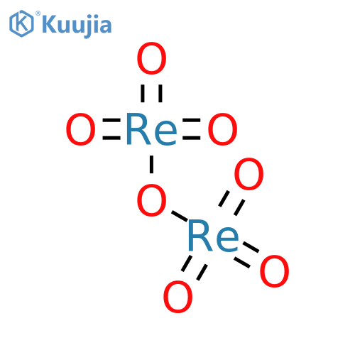 Rhenium(VII) oxide structure