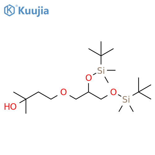 4-(2,3-Bis(tert-butyldimethylsilyloxy)propoxy)-2-methylbutan-2-ol structure