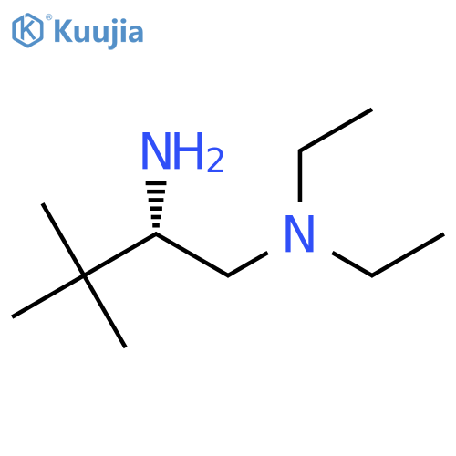 (2S)?-N1,?N1-?Diethyl-?3,?3-?dimethyl-?1,?2-?butanediamine structure