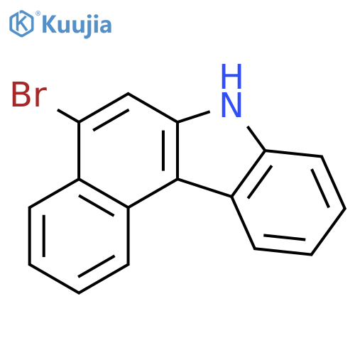 5-Bromo-7H-benzo[c]carbazole structure