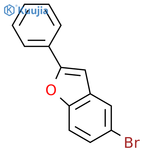 Benzofuran, 5-bromo-2-phenyl- structure