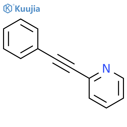 2-(2-phenylethynyl)pyridine structure