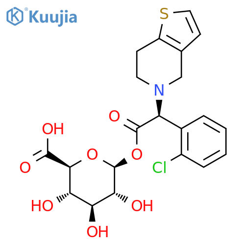 Clopidogrel Acyl--D-glucuronide structure