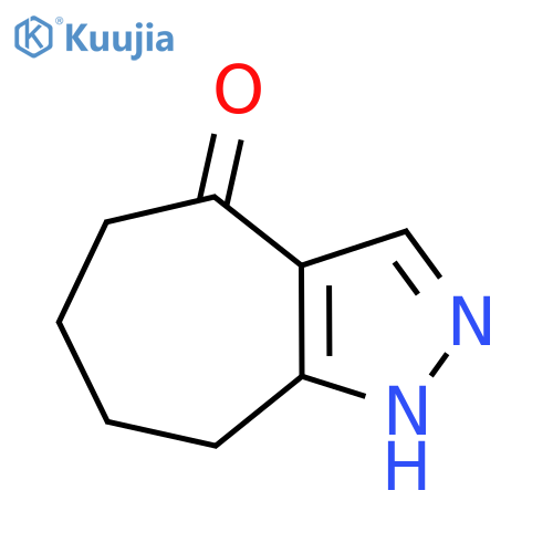 4(2H)-Cycloheptapyrazolone, 5,6,7,8-tetrahydro- structure
