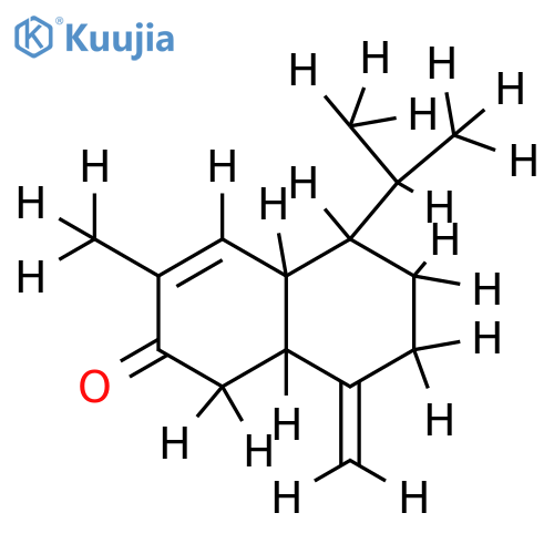 4, 10(14)-Cadinadien-3-one structure