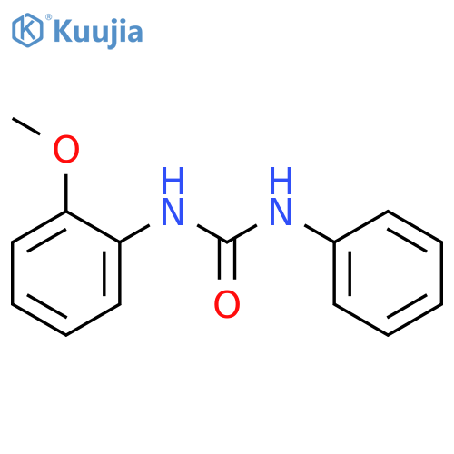 1-(2-methoxyphenyl)-3-phenylurea structure